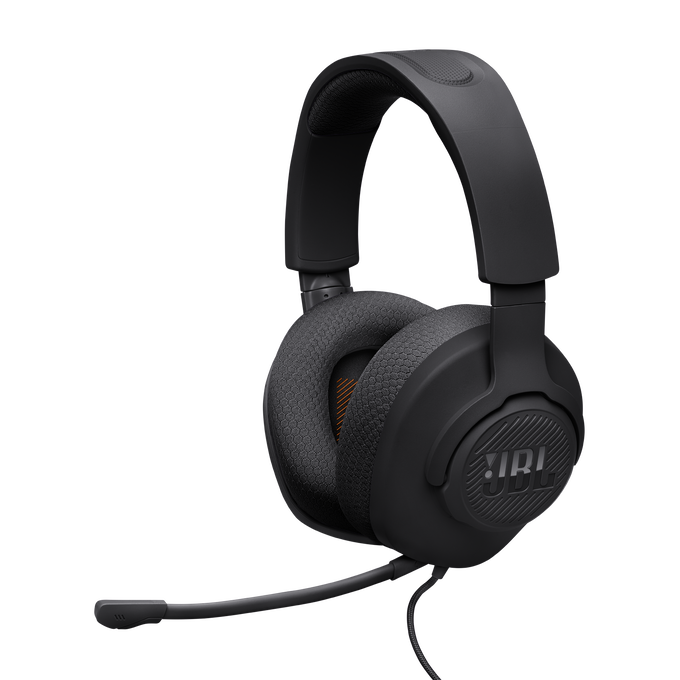 JBL Quantum 100M2 Wired over ear gaming headset with detachable mic and mute option